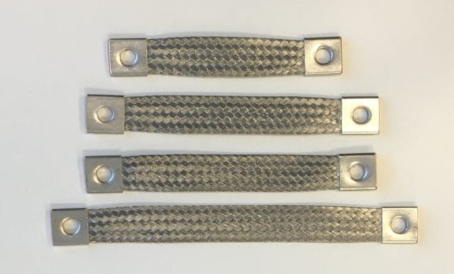 Copper Braid Earth Straps