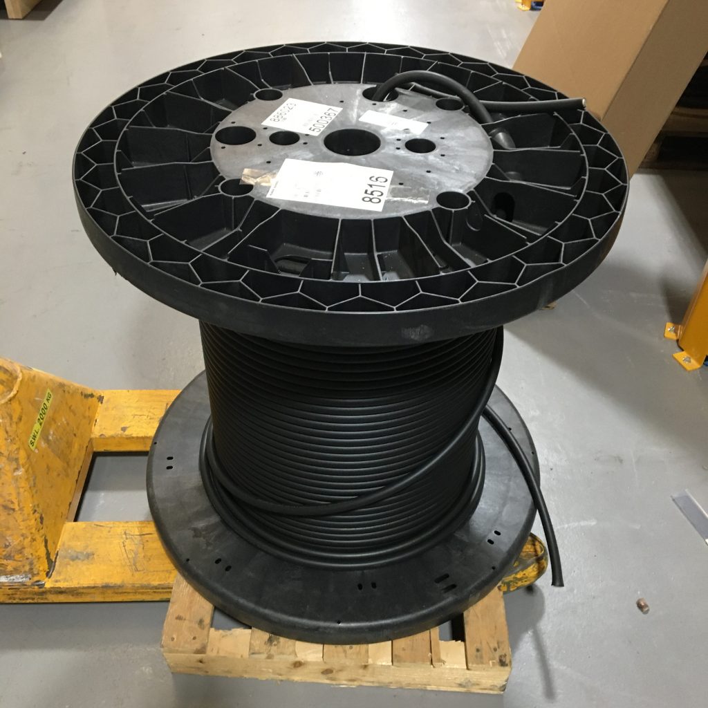 Huber and Suhner cable reel