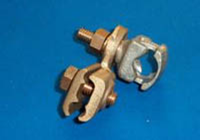 Catenary tube clamp Catenary tube clamp