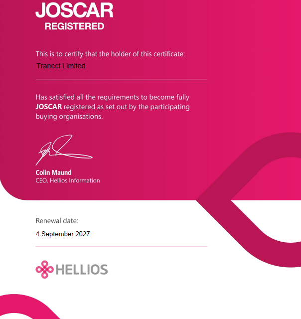 JOSCAR registration